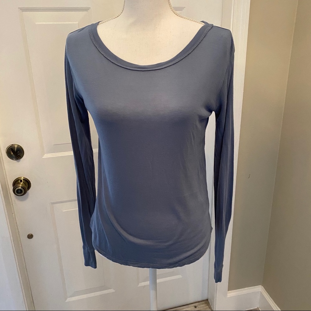 Silence + noise soft long sleeve tee
